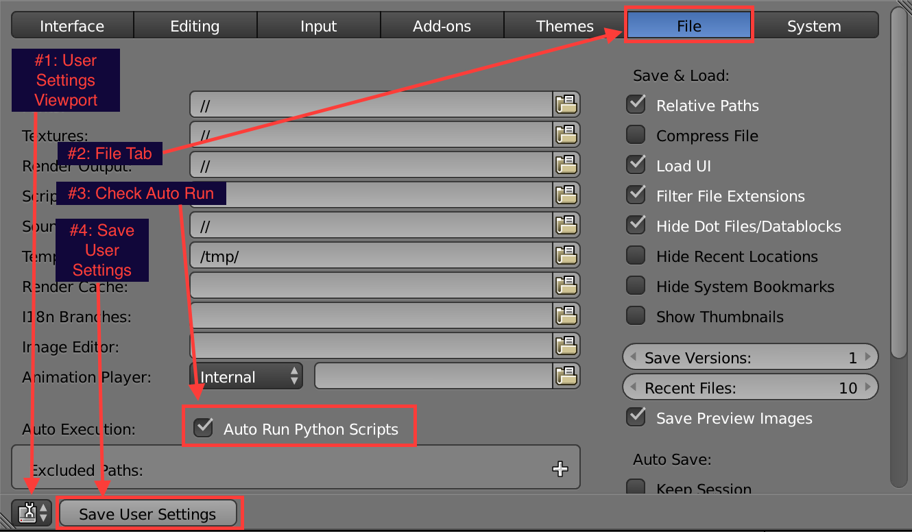 Blender Settings #1